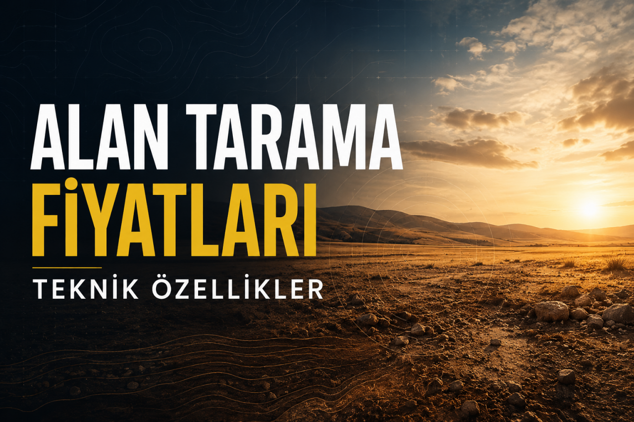 Alan Tarama Cihazları Ne İşe Yarar Fiyatları | Metal Dedektör