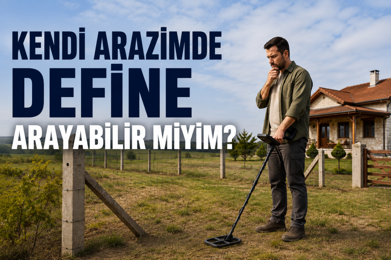 Kendi Arazisinde Define Aramak Suç mu? | Metal Dedektör