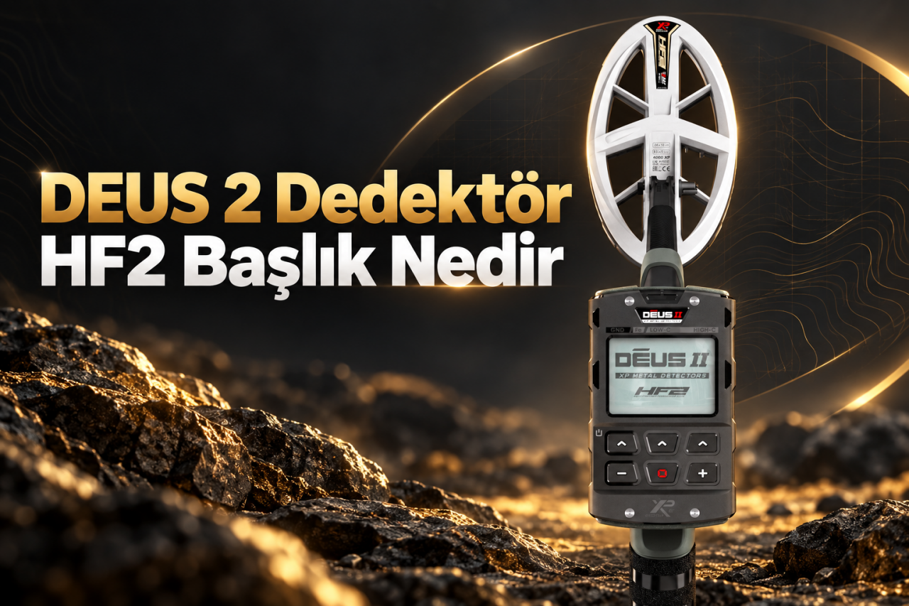 XP HF2 GOLD Başlık Nedir? DEUS 2 Dedektör Başlıkları 