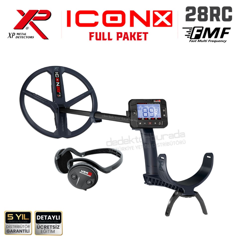 XP ICONX Dedektör – FULL Paket WSA ST Kulaklık