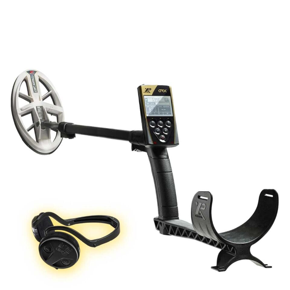 ORX Dedektör - 24x13cm HF Başlık, Ana Kontrol Ünitesi (RC), WSAUDIO Kulaklık - FULL PAKET