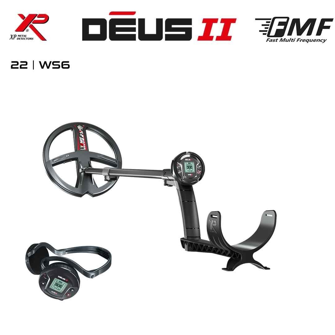 Deus 2 Dedektör - 22cm FMF Başlık, WS6 Master