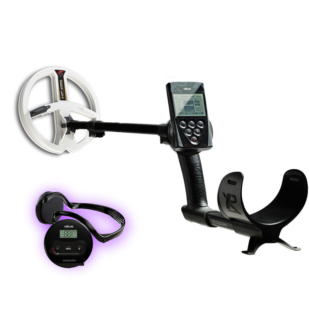 XP Dedektör DEUS - 22,5cm HF Başlık, Ana Kontrol Ünitesi (RC), WS4 Kulaklık - FULL PAKET