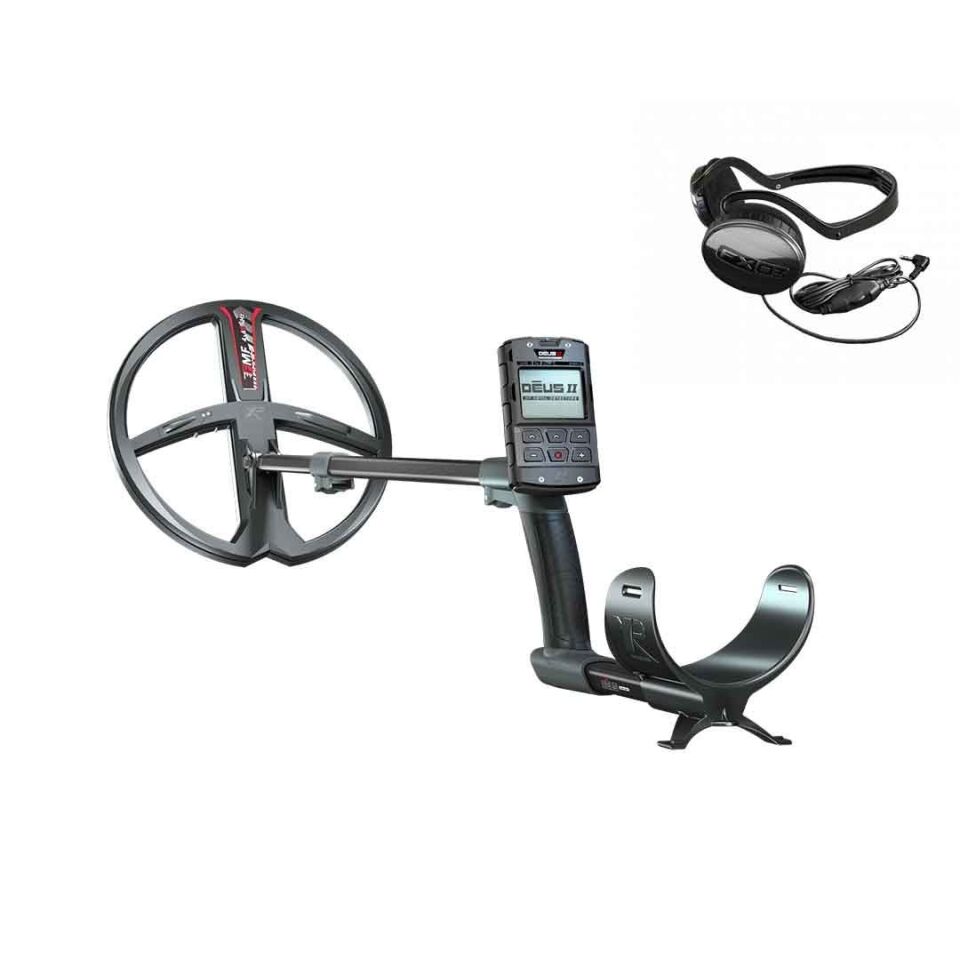 Deus 2 Dedektör - 22cm FMF Başlık, Ana Kontrol Ünitesi, FX03 Kulaklık