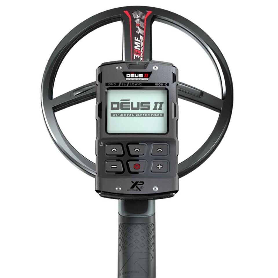 DEUS 2 Dedektör 22cm FMF Başlık, Ana Kontrol Ünitesi (RC), BH-01 Kablolu Su Geçirmez Kulaklık