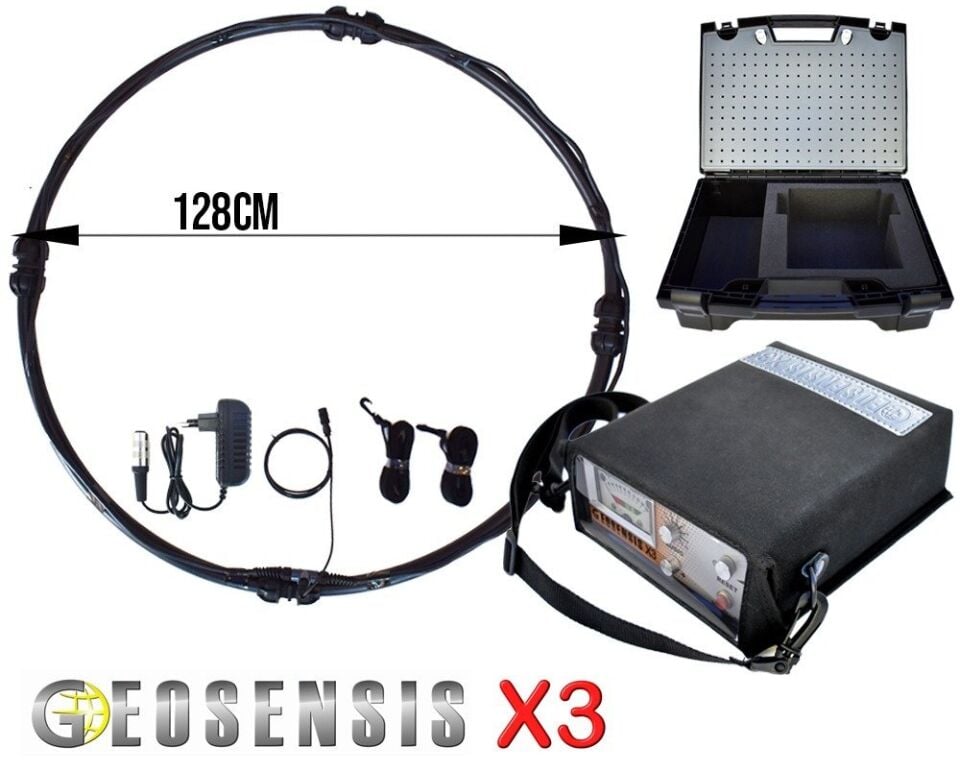 Geosensis X3 Derin Arama Dedektörü - Standart Paket