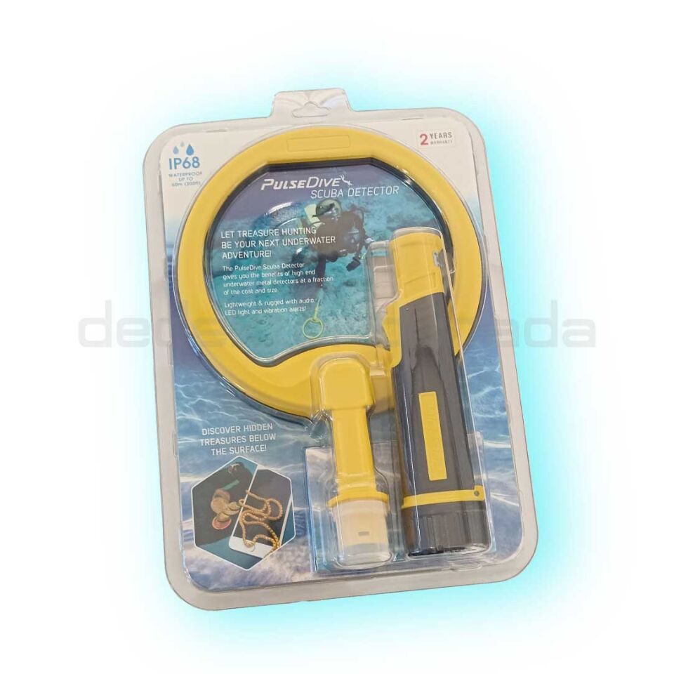 PulseDive Scuba Dedektörü - Tekli 20cm - Sarı