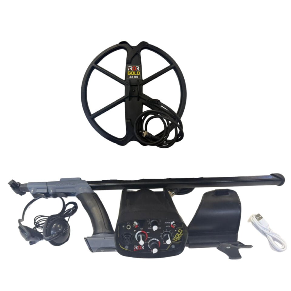 Rdr Gold Dedektör Altın Dedektörü - 18khz 27cm Başlıklı Paket