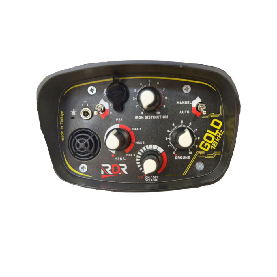 Rdr Gold Dedektör Altın Dedektörü - 18khz 22cm Başlıklı Paket
