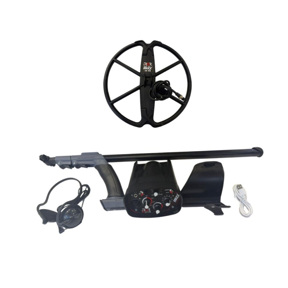 RDR Deep Pro Maxx Derin Arama Dedektörü -  6 kHz 27cm Başlıklı Paket