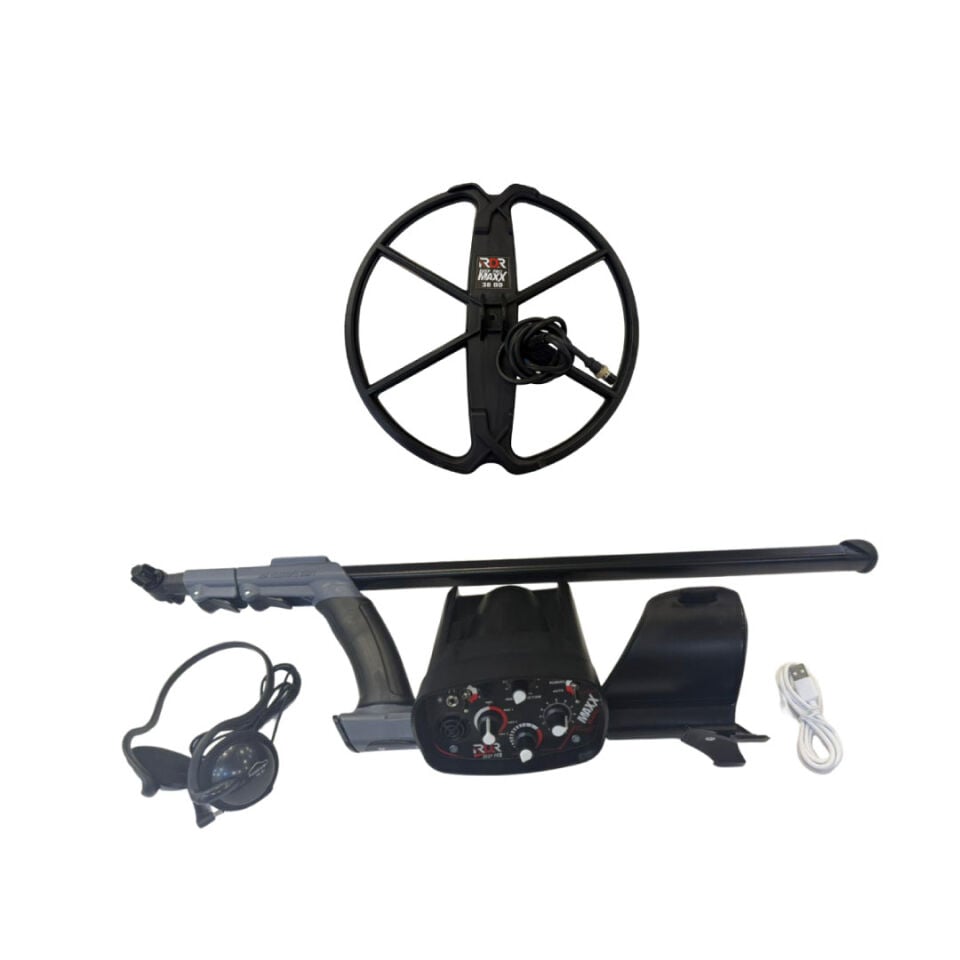 RDR Deep Pro Maxx Derin Arama Dedektörü -  6 kHz 32cm Başlıklı Paket