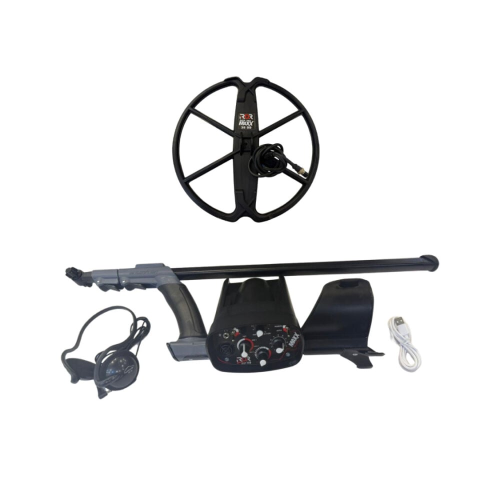 RDR Deep Pro Maxx Derin Arama Dedektörü -  6 kHz 38cm Başlıklı Paket