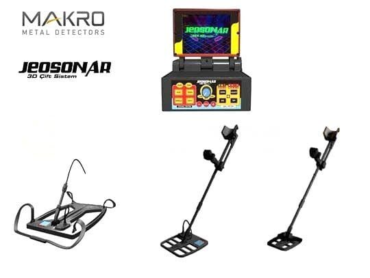 Jeosonar 3D Çift Sistem Define Dedektörü