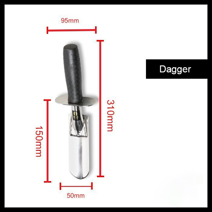 Dagger - Kısa Kürek - Paslanmaz Çelik