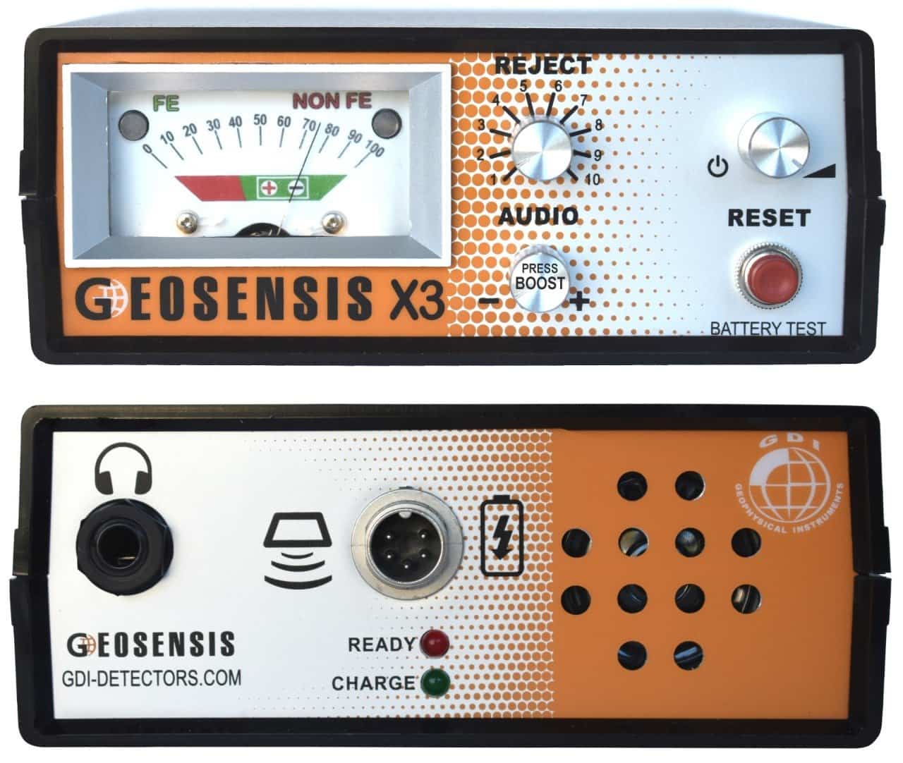 Geosensis X3 Derin Arama Dedektörü - Pro Paket